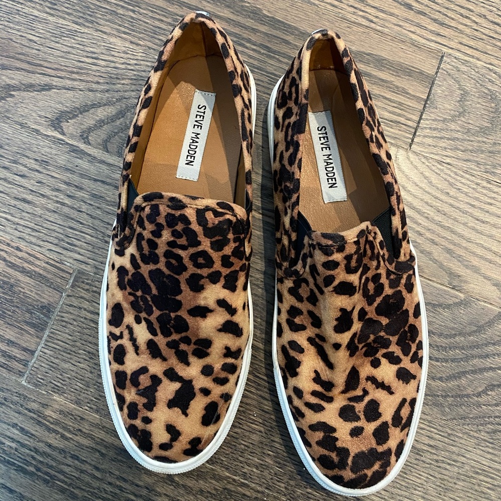 Steve Madden cheetah fashion sneaker